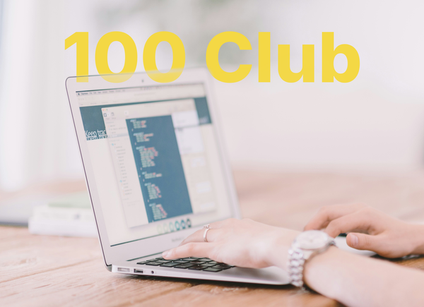 100 Club - Blogging (16/100)
